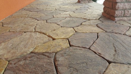 Concrete molds pavers casting