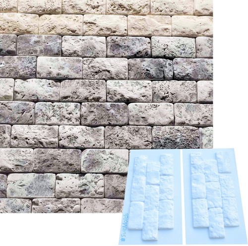 Concrete molds brick plaster - concrete,