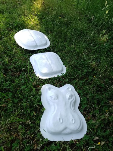 Piece hippo plastic mould - 3,