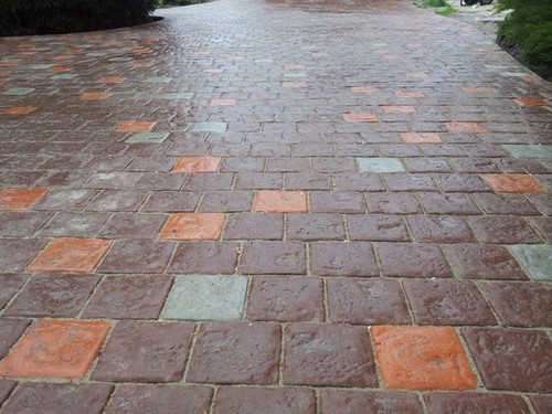 Concrete mold pavers - , stone