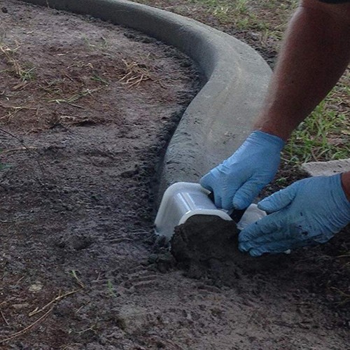 Paving road maker mold - road,