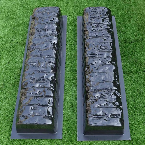 Concrete molds straight edge