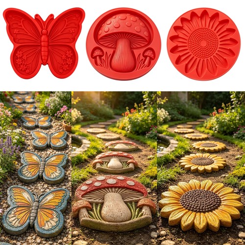 Stepping stone mold reusable - stepping,