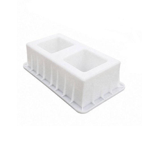 Hollow concrete brick mold - concrete,