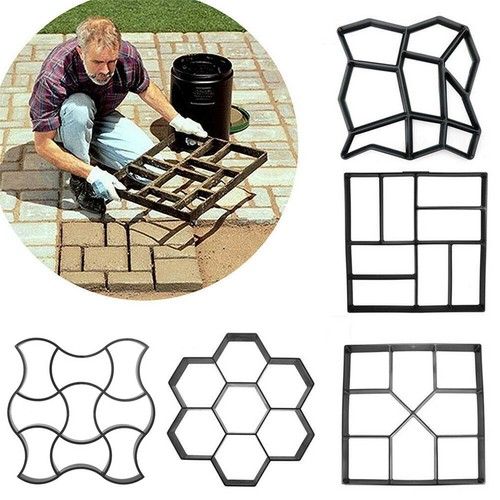 Diy garden patio path - diy, maker