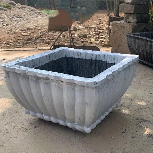 Concrete outdoor planter - concrete,