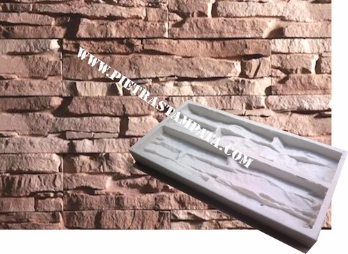 Rubber concrete mold - concrete, veneer