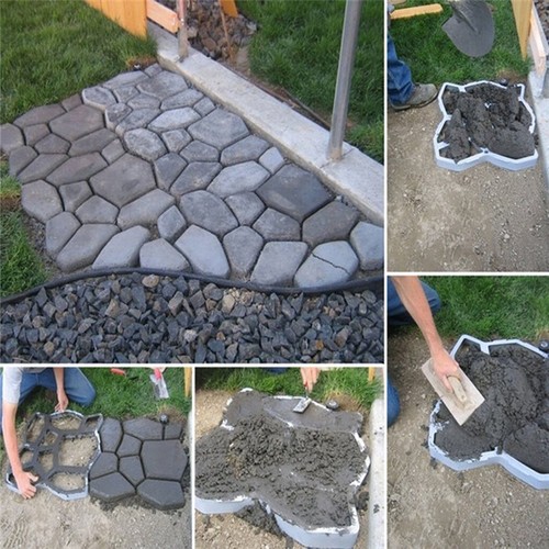 Garden paving pavement mold - garden,