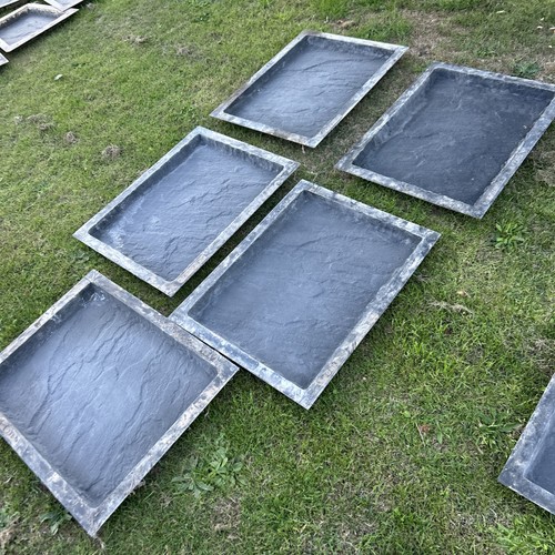 Paving slab concrete moulds - paving,