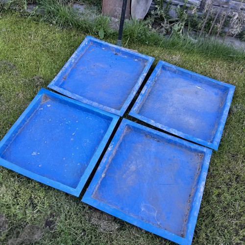 Paving slab concrete moulds - paving,