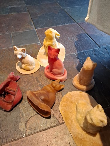 Large latex moulds joblot - large,