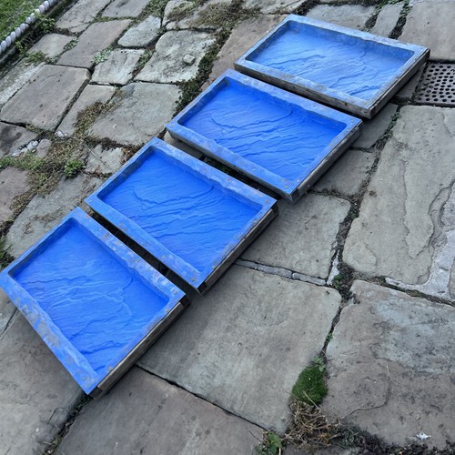 Paving slab concrete moulds - paving,