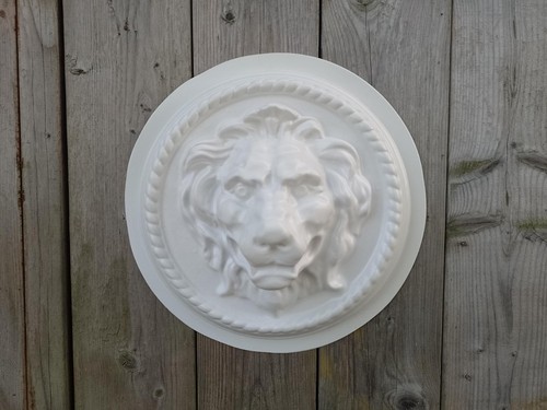 Large lion mask plastic - large,