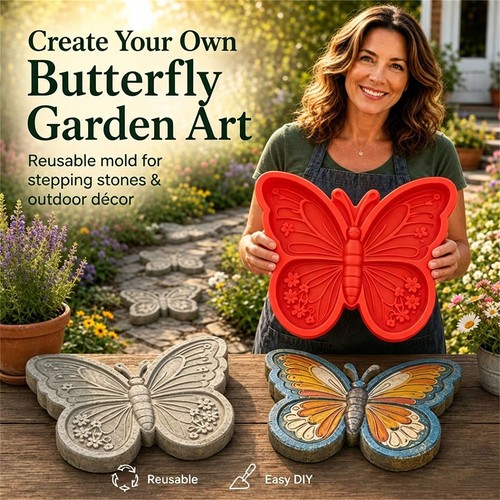 Reusable stepping stone - reusable, mold