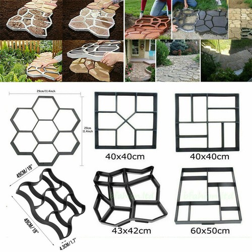 Garden paving pavement mold - garden,