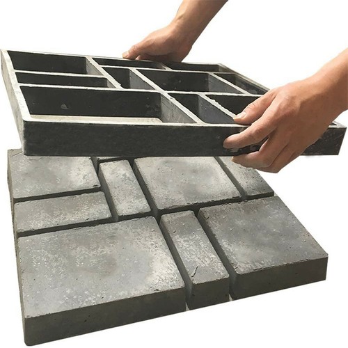 Rectangular garden paving - rectangular,