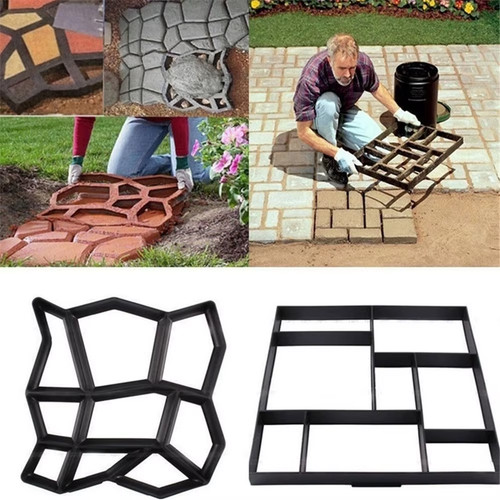 Diy path maker - diy, molds