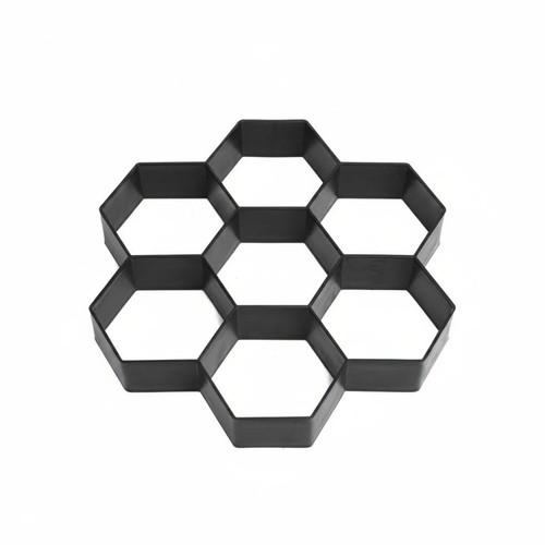 Hexagonal concrete paving - paving, mold