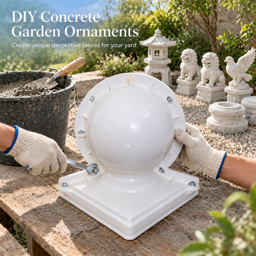 Concrete decoration casting - concrete,