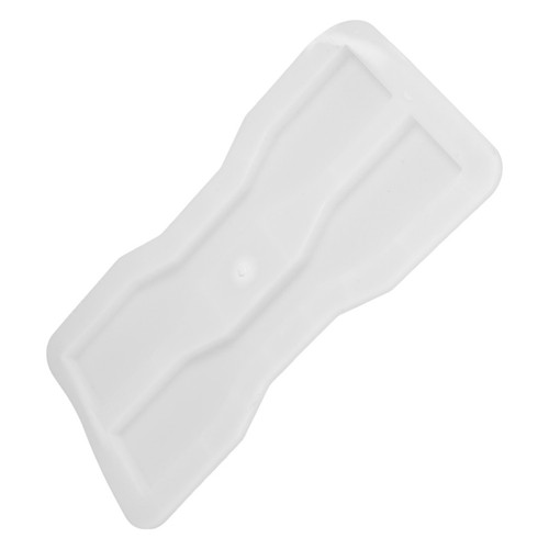 White reusable plastic - white,