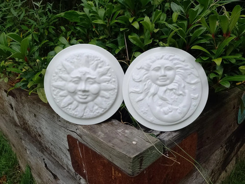 Sun moon face - x,